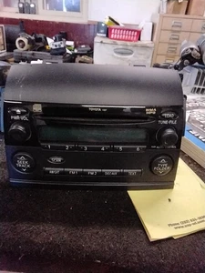 Receptor de radio Mp3 Toyota Sienna AM FM 2004 A 2010 CD WMA s3191 DG - Imagen 1 de 5
