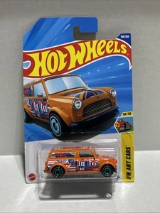 2024 Hot Wheels Orange '67 Austin Mini Van – HW ART CARS Series 1:64 Diecast - Picture 1 of 13
