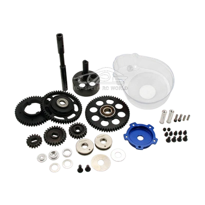 CNC Metall Getriebe Mit 3 Gängen Für HPI KM Rovan Baja 5B SS RC 1/5 GTBR RC CAR - Bild 1 von 4