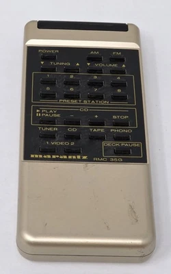 Подлинный пульт дистанционного управления Marantz RMC 35G серебристый - Изображение 1 из 4