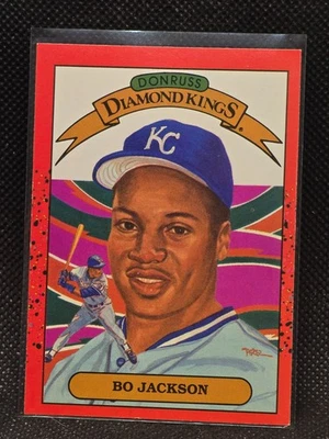1990 Donruss Diamond King Bo Jackson - Image 1 of 2