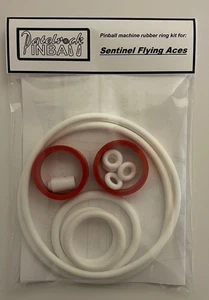 1977 Sentinel Flying Aces Pinball Machine Rubber Ring Kit - Picture 1 of 3