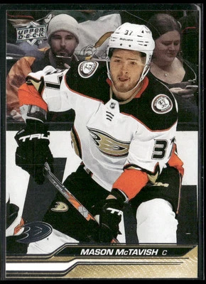 2023-24 Upper Deck #2 Mason McTavish Anaheim Ducks Hockey Card - Image 1 of 2