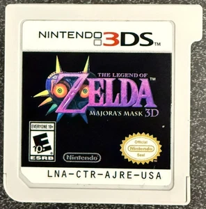The Legend of Zelda: Majora's Mask 3D (Nintendo 3DS, 2015) Auténtico y Probado - Imagen 1 de 2