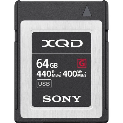 Tarjeta de memoria Sony Professional XQD serie G 64 GB (QD-G64F/J) Foto 1 de 4