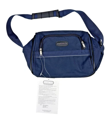 Jaguar VTG Overnight Carry on Shoulder Bag Blue (71066-5) Canvas NWT - Image 1 of 4