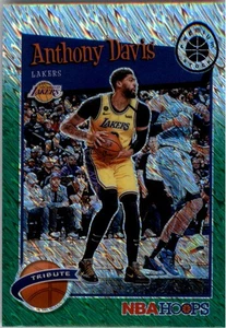 2019-20 Hoops Premium Stock Prizms Green Shimmer #294 Anthony Davis - NM-MT - Picture 1 of 2