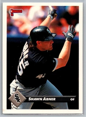 1993 Donruss #651 Shawn Abner Chicago White Sox - Image 1 of 2
