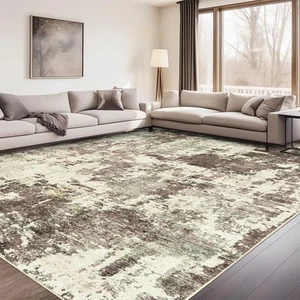 Area Rugs 8x10, Washable Rugs for Living Room, Abstract Soft Large Area Rug, ... - Picture 1 of 8