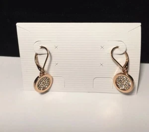 Premier Designs Jewelry Blush Crystal Earrings * New * - Picture 1 of 5