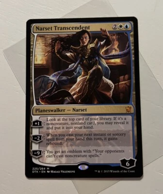 MTG Magic The Gathering Narset Transcendent *NP - Image 1 of 2