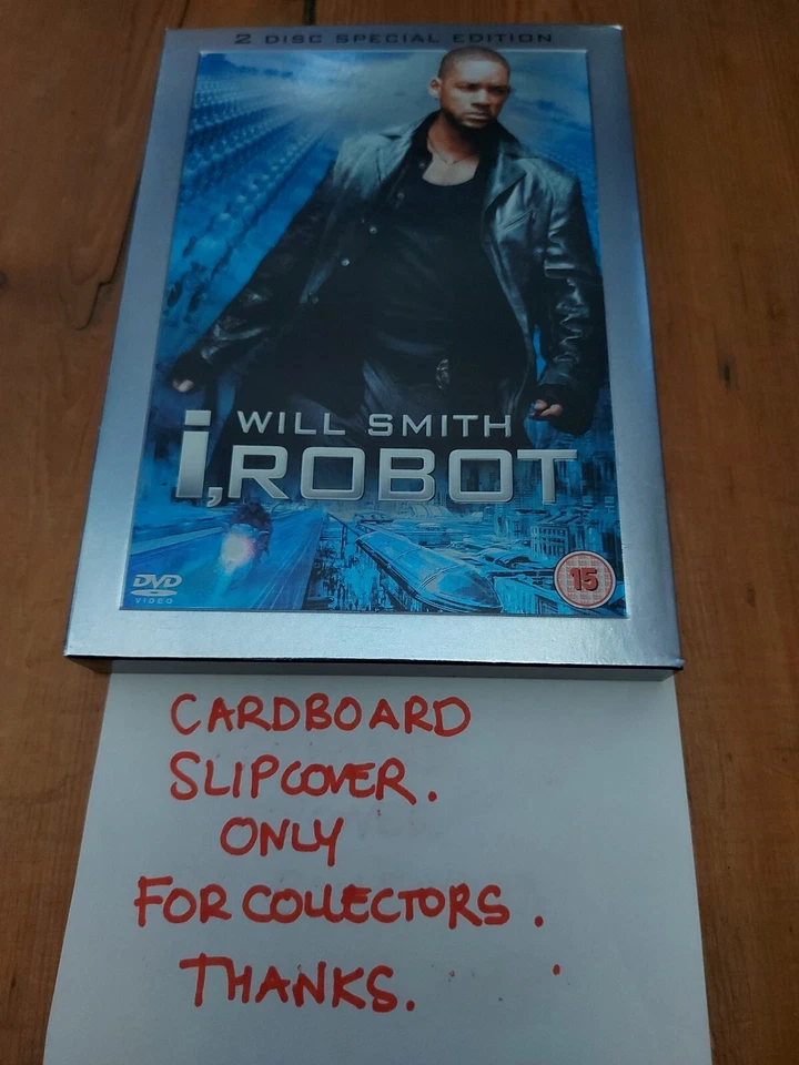 I, Robot cardboard slipcover (DVD, 2004).  - Image 1 of 1