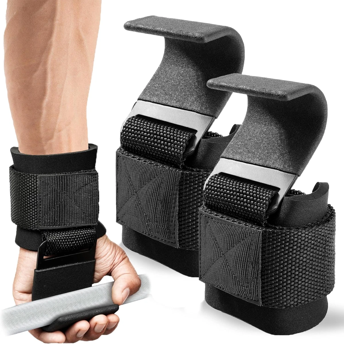 Guanti, Cinghie E Ganci Unisex Sollevamento Pesi Neoprene Per Allenamento Di Resistenza E Pesi | Acquisti Online Su - Foto 2