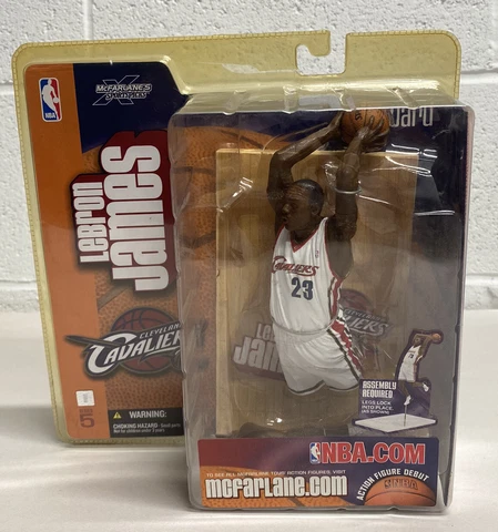LeBron James Cleveland Cavaliers 2003 McFarlane Series 5 Figure Cover