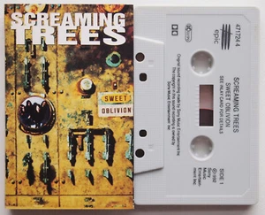 SCREAMING TREES - SWEET OBLIVION (EPIC 4717244) 1992 EUROPE CASSETTE TAPE GRUNGE - Picture 1 of 3