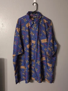 FUBU Collection Champagne Shirt Collector’s Edition Mens Size 3XL Vintage 90s OG - Picture 1 of 5
