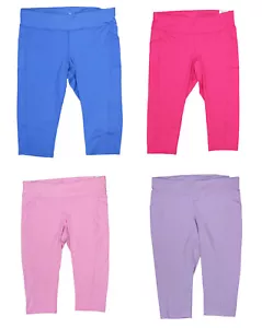 Ideology Crop Length Solid Color Women's Plus Size Athletic Leggings NWT - Picture 1 of 10