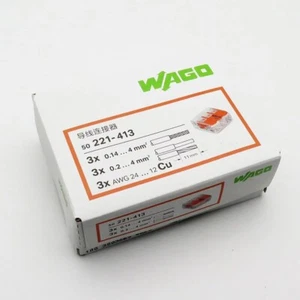 WAGO211-413 new wiring terminal connector new product free shipping 50pcs - Picture 1 of 12