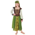 Da Bambina Fantasy Principessa Medievale Cameriera Marian Marion Costume