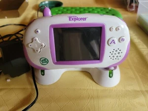 Bundle - Leap Frog - Leapster - Handheld  Video Game in White and Purple - Picture 1 of 6