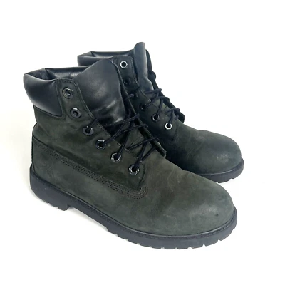 Timberland Boots Women’s Size 6 Green Suede Leather - Image 1 of 4