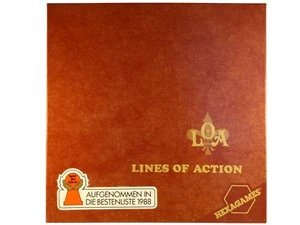 Lines of Action Hexagames Bestenliste 1988 Brettspiel Gesellschaftsspiel Spiel - Bild 1 von 6