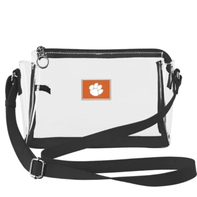 Nuevo Bolso de Mano Clemson Tigers Aprobado por Estadio Pequeño Transparente con Correa para el Hombro, Bolso Foto 1 de 4