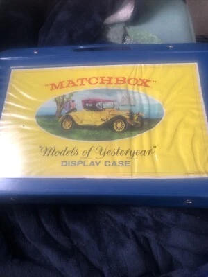 Vintage 1969 Lesney England Matchbox Models Of Yesteryear Collector Case 17 Cars - Image 1 of 4
