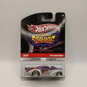 Hot Wheels '41 Pro Mod Willys Phil's Garage 2009 Purple/Grey - Picture 1 of 8