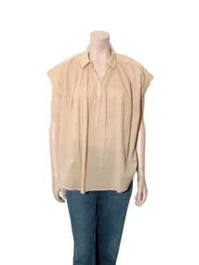 NILI LOTAN Short Sleeve Blouse (SIZE S) - Picture 1 of 3