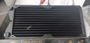 Coolgate Dual 140mm Ultimate Heat Exchanger Radiator CG-280 Bent Fins - Afbeelding 1 van 3