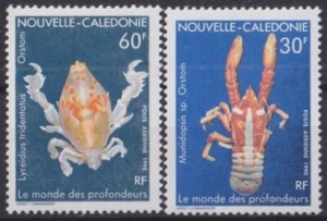 F-EX34307 NEW CALEDONIE MNH 1990 DARK SEA REEF MARINE WILDLIFE FISH PECES - Picture 1 of 1