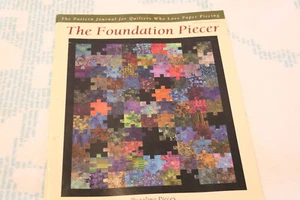THE FOUNDATION PIECER MAGAZINE-OOP-VOLUME 4 NUMBER 2-PUZZLING PIECES NEW - Picture 1 of 4