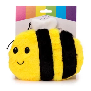 Microwavable Plush Wheat and Lavender Heat Pack - Bumble Bee Bugs & Insect Theme - Picture 1 of 4