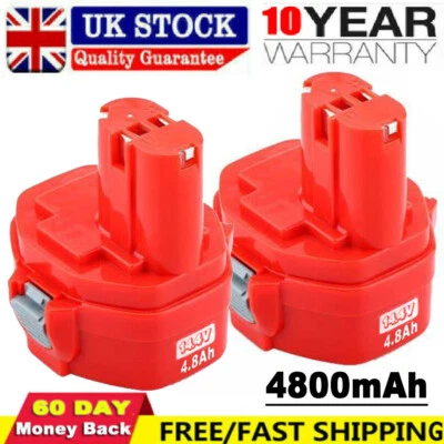 2X 14.4v Battery for Makita PA14 Cordless Drill Tools 1420 1434 1422 1433 6237D