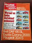 auto motor sport ams 5 / 1973 - Toyota Corona 2000 , DAF 66 SL , Peugeot 304 S