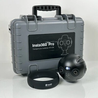Insta360 Pro 8K 360-Degree Virtual Reality Camera w/ Travel Case - Image 1 of 4