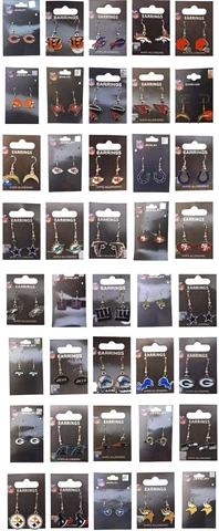 NFL TEAMS Dangle Earrings Charm Pick Your Team 1212221 Cover