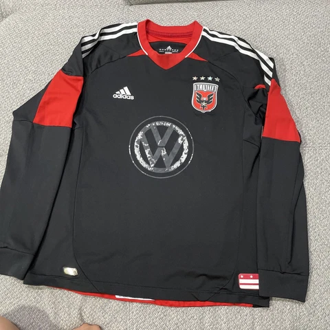Adidas Climacool Formotion Dc United Long Sleeve 2013 Jersey Mens Large MLS Cover