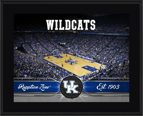 Kentucky Wildcats 10.5" x 13" Sublimated Basketball Plaque Cover