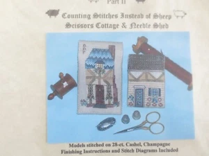 Norma Flockenschere Landhaus & Nadelschuppen Teil II gezählt Kreuzstich MUSTER - Bild 1 von 3