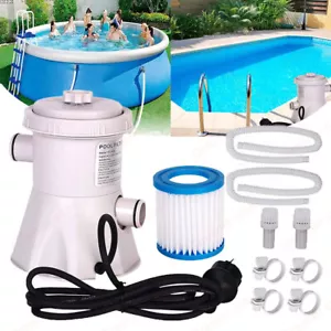 Elettrico Piscina Pompa filtrante Acquario Flowclear Serbatoio Acqua Filtrazione - Imagen 1 de 12
