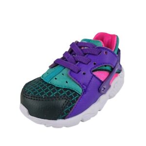 Nike Huarache Run Now Toddlers BQ7098 300 Running Purple Sneakers Shoe Size 10 C