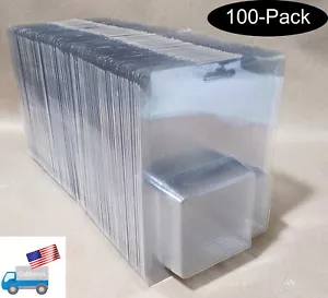 Neu Menge 100 7"" x 5 1/2"" Klar Kunststoff Hänge Display Klappschale Einzelhandelsverpackung - Bild 1 von 20