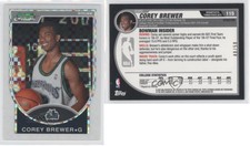 2007 Bowman Draft Picks & Stars Chrome X-Fractor /50 Corey Brewer #115 Rookie RC