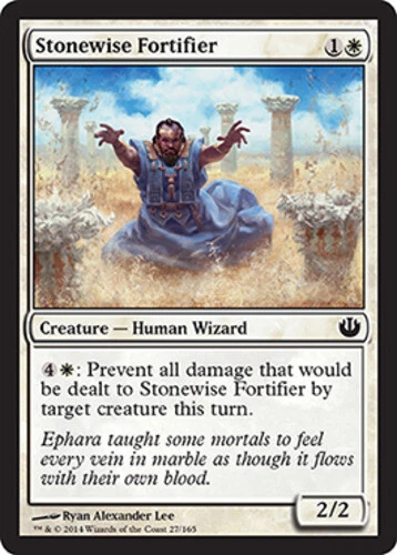 Journey into Nyx - Stonewise Fortifier - Foil - Image 1 of 1