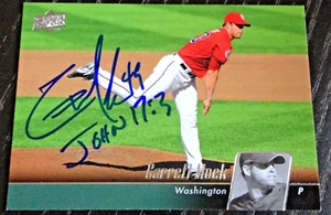 Garrett Mock - 2010 Upper Deck Signed Autograph Auto Card #538 (Nationals) - Picture 1 of 1