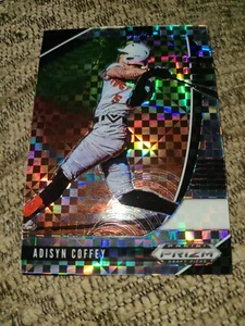 Adisyn Coffey 2020 Panini Prizm Draft Picks Power Plaid 10/35 White Sox Rookie  - Picture 1 of 10