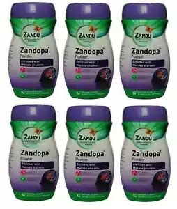 Zandu Zandopa Polvere 200g (Confezione da 6)Ayurvedic Care LUNGA SCADENZA QUALITÀ AUTENTICA - Foto 1 di 4
