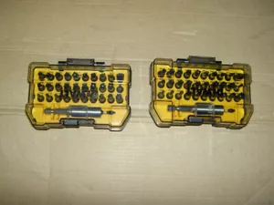 2 x DeWalt DT70523T-QZ Extreme 32 Piece Impact Torsion Driver Bit Set with Case - Picture 1 of 3